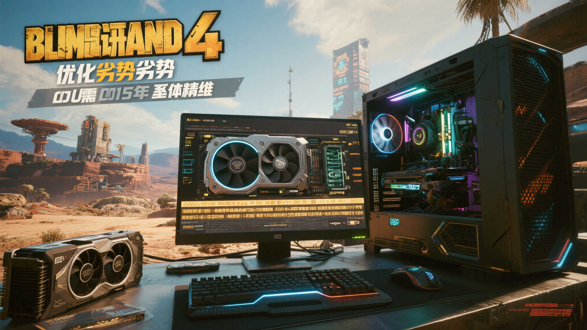 超半数玩家望尘莫及!《无主之地4》硬件要求引热议 超半数玩家望尘莫及!《无主之地4》硬件要求引热议